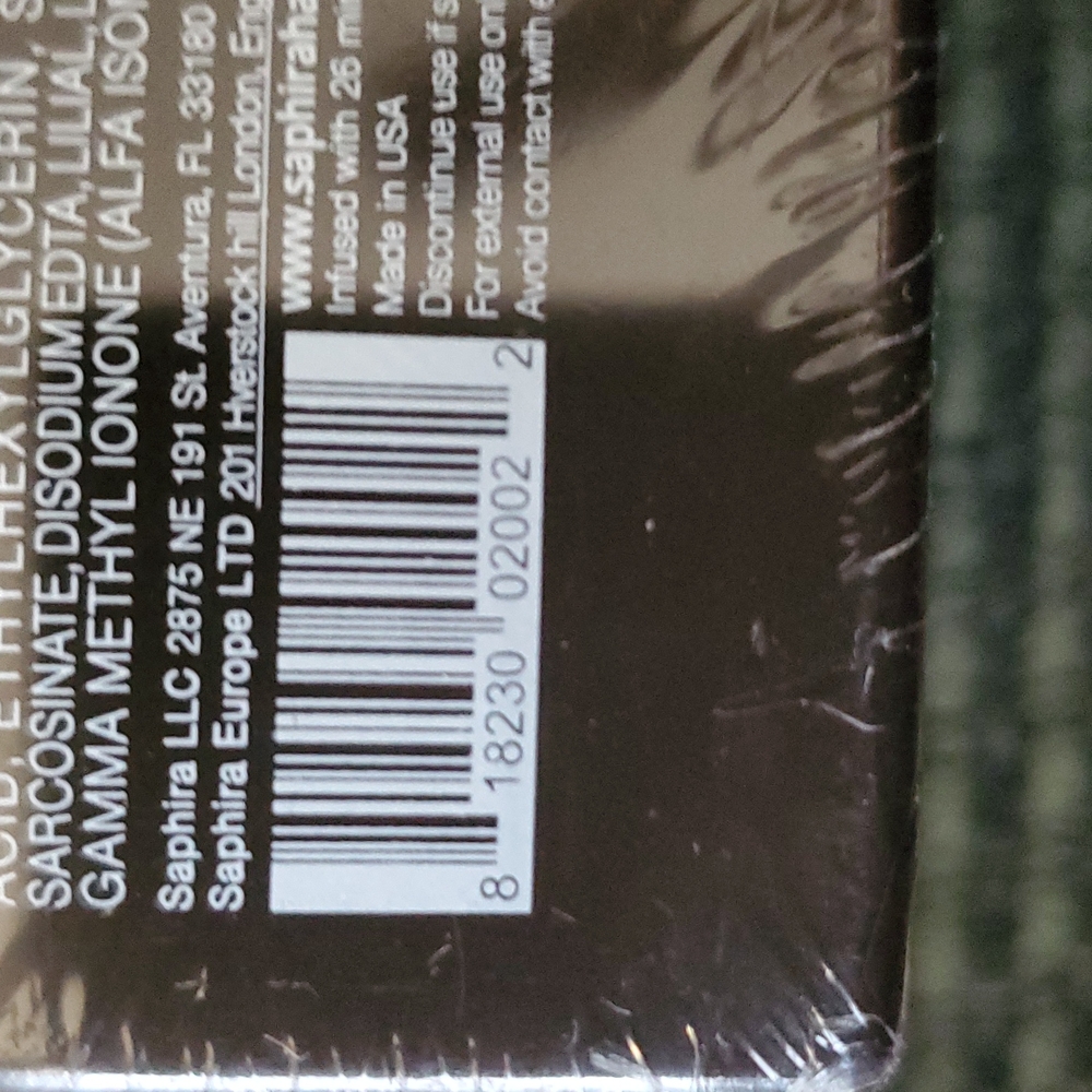 Saphira Mineral Treatment Shampoo 8.5 oz New- Still shrink-wrapped. - Picture 4 of 4